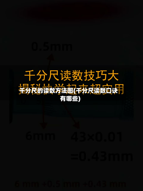 千分尺的读数方法图(千分尺读数口诀有哪些)
