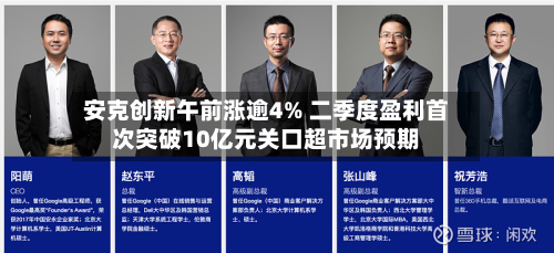 安克创新午前涨逾4% 二季度盈利首次突破10亿元关口超市场预期-第1张图片