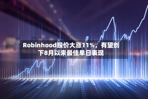 Robinhood股价大涨11%	，有望创下8月以来最佳单日表现-第1张图片