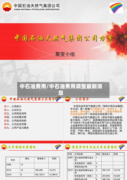中石油费用/中石油费用调整最新消息