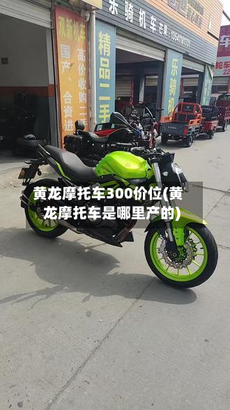 黄龙摩托车300价位(黄龙摩托车是哪里产的)