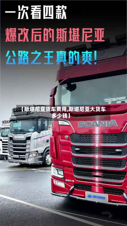 【斯堪尼亚货车费用,斯堪尼亚大货车多少钱】