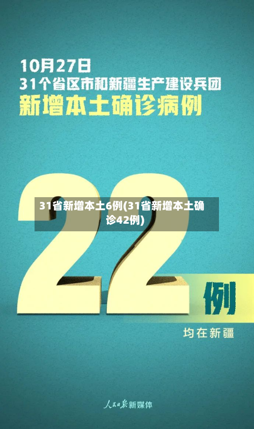 31省新增本土6例(31省新增本土确诊42例)