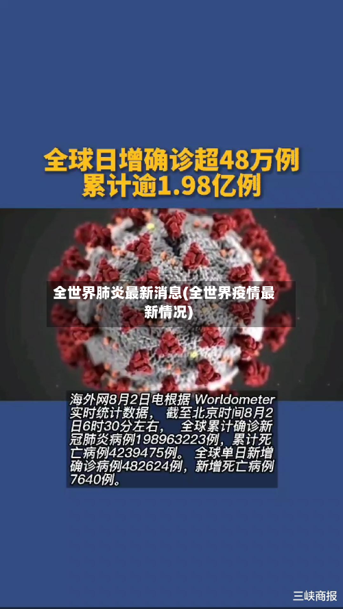 全世界肺炎最新消息(全世界疫情最新情况)