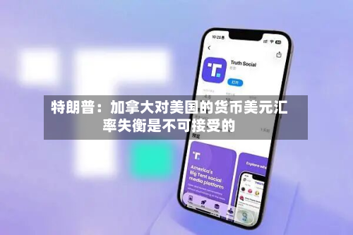 特朗普：加拿大对美国的货币美元汇率失衡是不可接受的-第2张图片