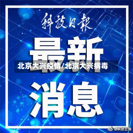 北京大兴疫情/北京大兴病毒-第3张图片