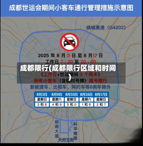 成都限行(成都限行区域和时间)-第2张图片