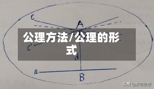 公理方法/公理的形式-第2张图片