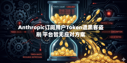 Anthropic订阅用户Token遭黑客盗刷 平台暂无应对方案