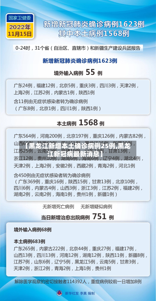 【黑龙江新增本土确诊病例25例,黑龙江新冠病最新消息】-第2张图片