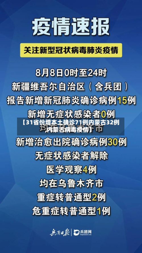 【31省份增本土确诊71例内蒙古32例,内蒙古病毒疫情】