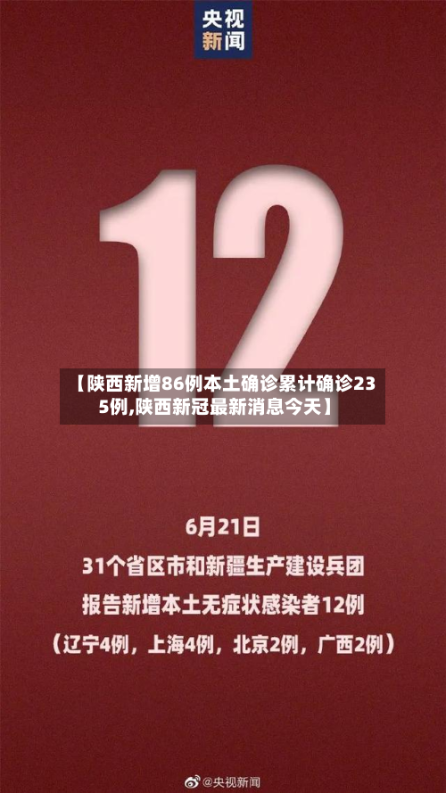 【陕西新增86例本土确诊累计确诊235例,陕西新冠最新消息今天】-第3张图片