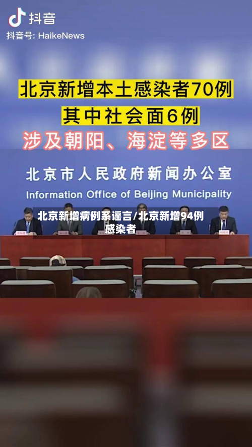 北京新增病例系谣言/北京新增94例感染者-第2张图片
