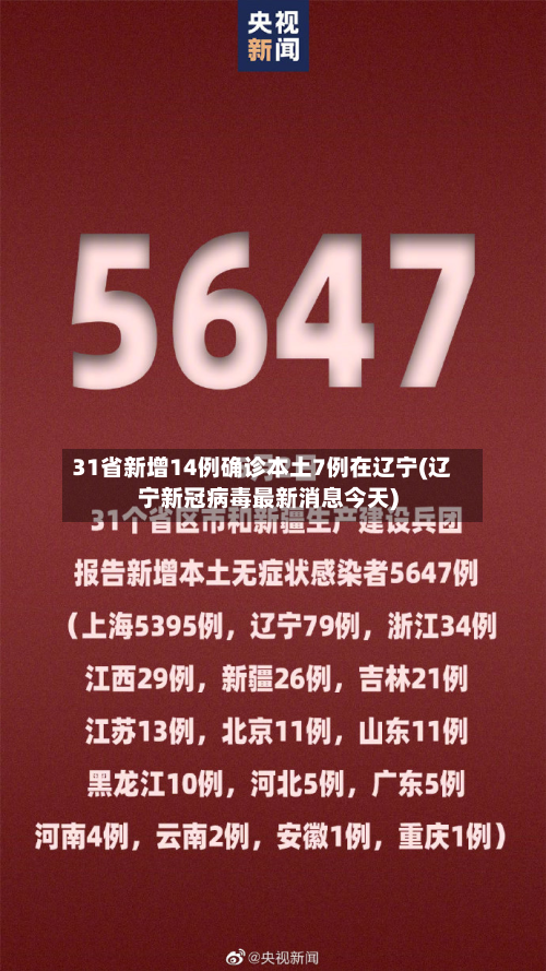 31省新增14例确诊本土7例在辽宁(辽宁新冠病毒最新消息今天)-第3张图片