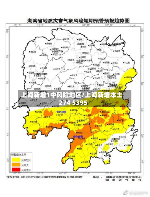 上海新增1中风险地区/上海新增本土274 5395