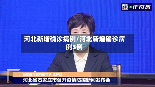 河北新增确诊病例/河北新增确诊病例3例