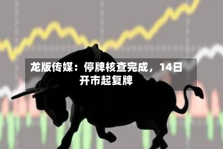 龙版传媒：停牌核查完成	，14日开市起复牌-第2张图片