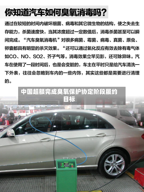 中国超额完成臭氧保护协定阶段履约目标-第2张图片