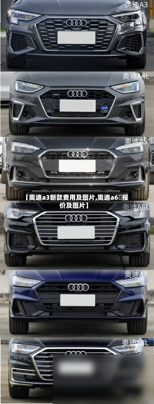 【奥迪a3新款费用及图片,奥迪a6乚报价及图片】