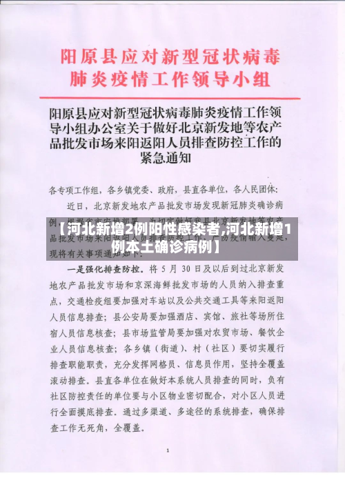 【河北新增2例阳性感染者,河北新增1例本土确诊病例】-第2张图片