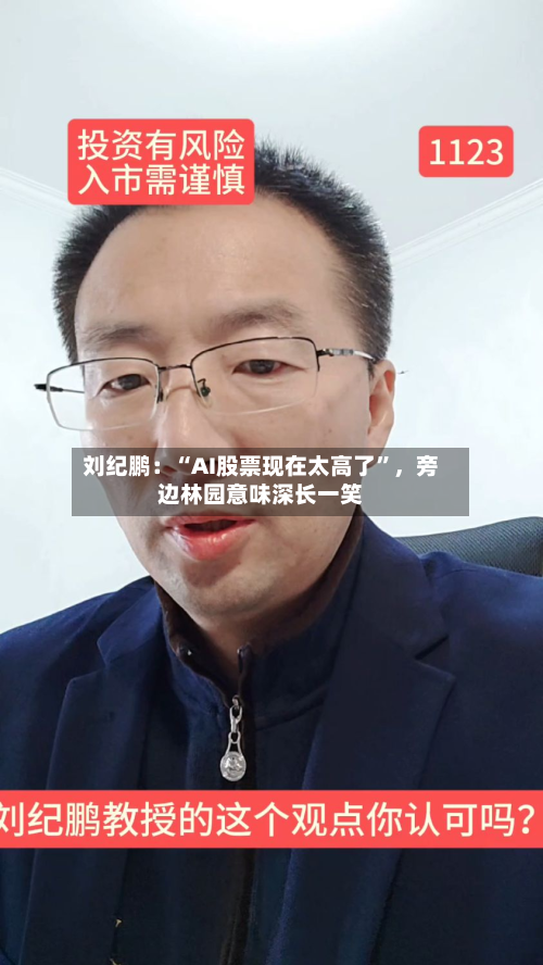 刘纪鹏：“AI股票现在太高了”，旁边林园意味深长一笑-第3张图片