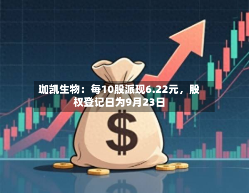 珈凯生物：每10股派现6.22元，股权登记日为9月23日-第2张图片