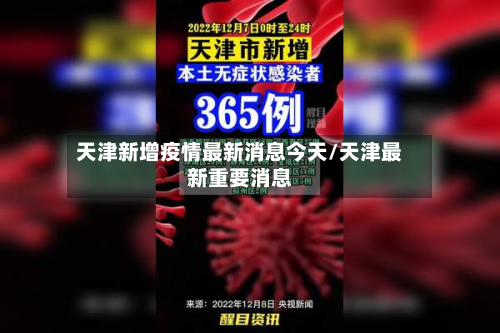 天津新增疫情最新消息今天/天津最新重要消息