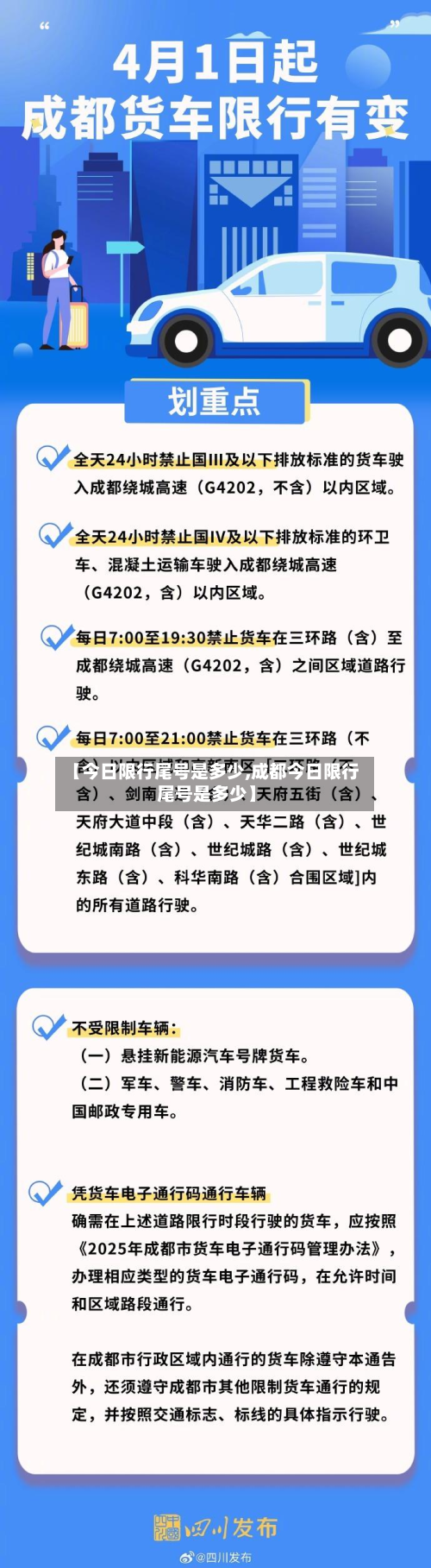 【今日限行尾号是多少,成都今日限行尾号是多少】