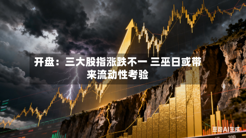开盘：三大股指涨跌不一 三巫日或带来流动性考验-第2张图片