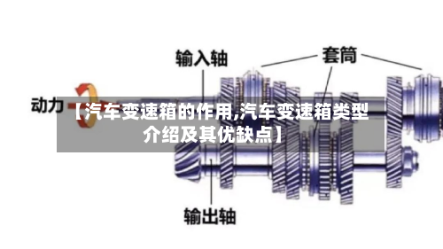 【汽车变速箱的作用,汽车变速箱类型介绍及其优缺点】-第2张图片