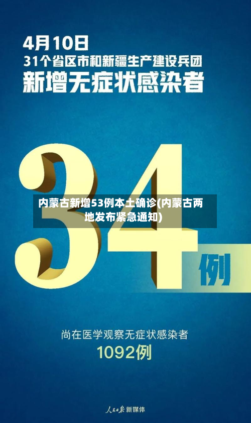内蒙古新增53例本土确诊(内蒙古两地发布紧急通知)