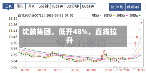 沈鼓集团，低开48%	，直线拉升-第1张图片