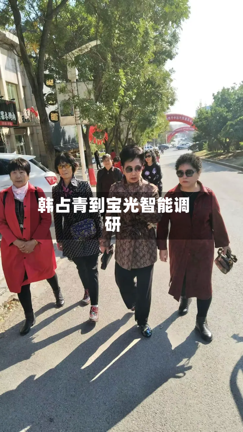 韩占青到宝光智能调研