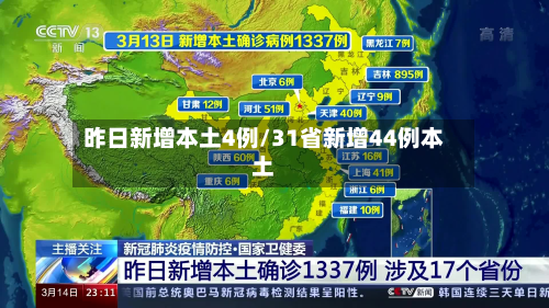 昨日新增本土4例/31省新增44例本土-第2张图片