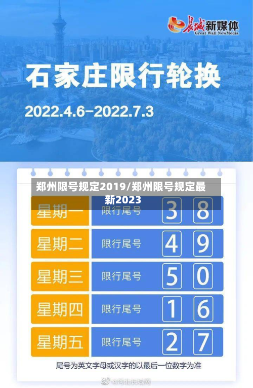 郑州限号规定2019/郑州限号规定最新2023