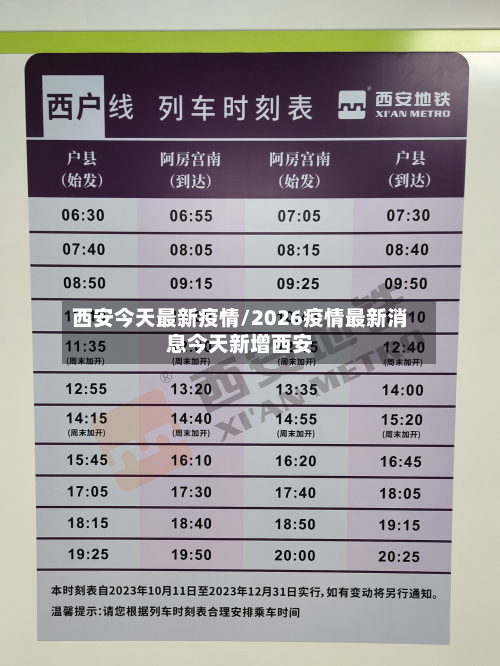 西安今天最新疫情/2026疫情最新消息今天新增西安-第3张图片