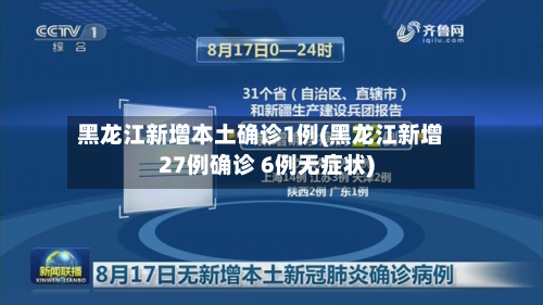 黑龙江新增本土确诊1例(黑龙江新增27例确诊 6例无症状)-第2张图片