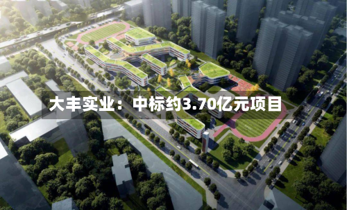 大丰实业：中标约3.70亿元项目