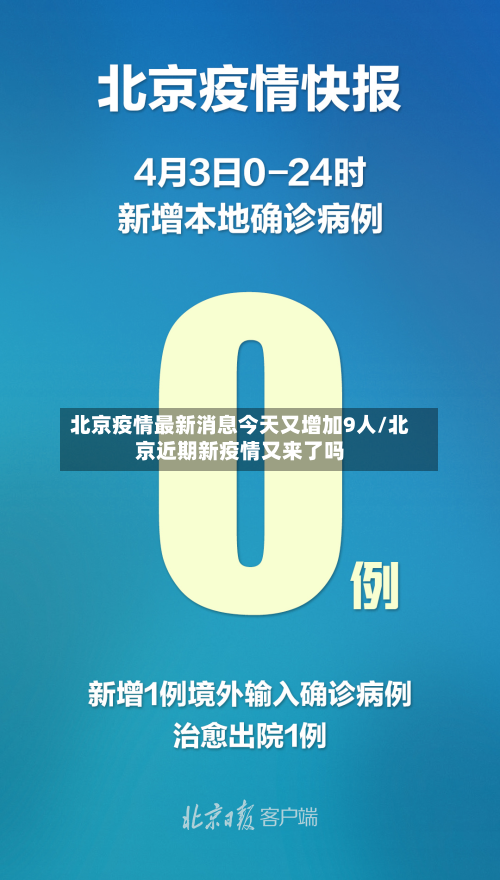 北京疫情最新消息今天又增加9人/北京近期新疫情又来了吗-第2张图片