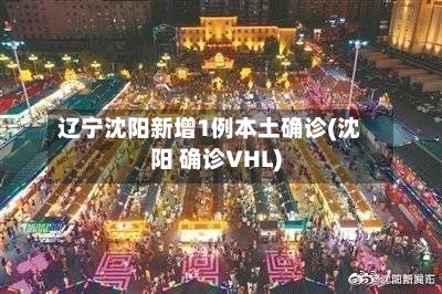 辽宁沈阳新增1例本土确诊(沈阳 确诊VHL)