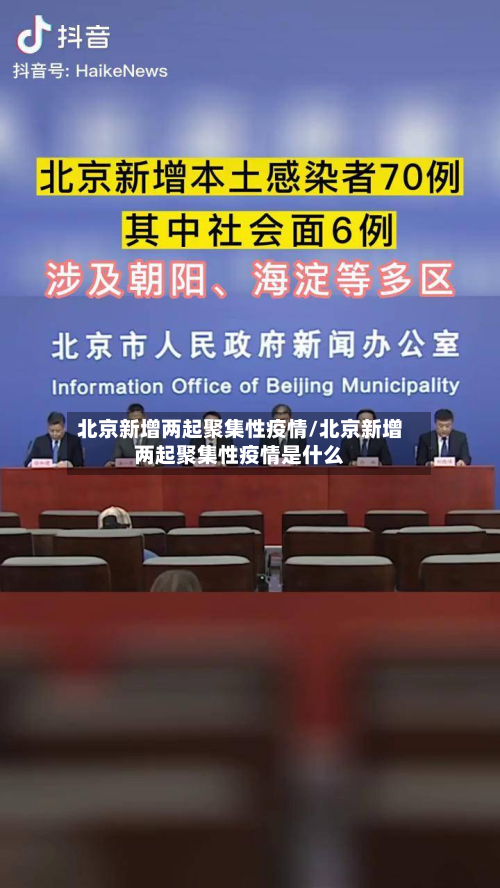 北京新增两起聚集性疫情/北京新增两起聚集性疫情是什么
