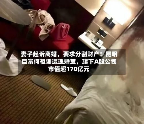 妻子起诉离婚	，要求分割财产！昆明巨富何祖训遭遇婚变，旗下A股公司市值超170亿元-第2张图片
