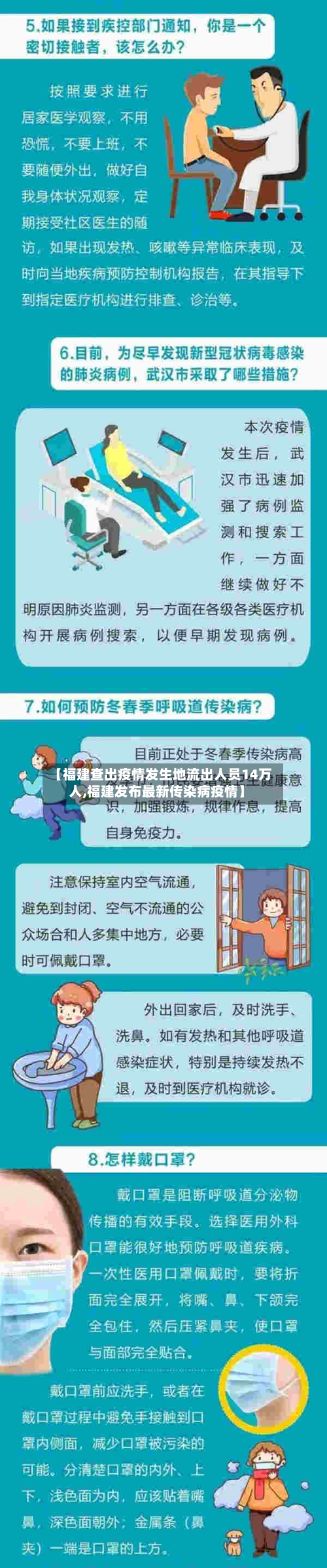【福建查出疫情发生地流出人员14万人,福建发布最新传染病疫情】