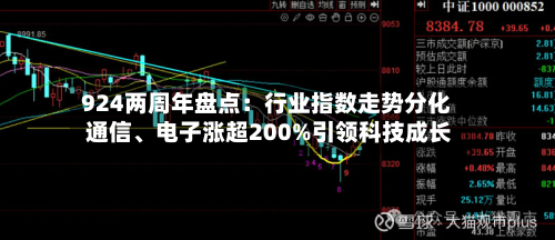 924两周年盘点：行业指数走势分化 通信	、电子涨超200%引领科技成长-第2张图片