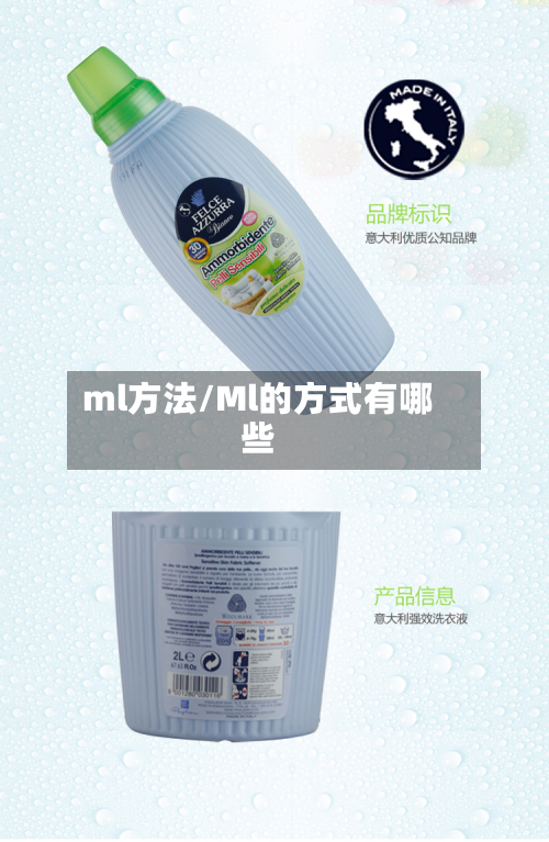 ml方法/Ml的方式有哪些