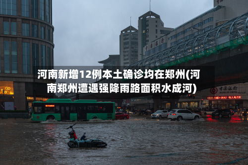河南新增12例本土确诊均在郑州(河南郑州遭遇强降雨路面积水成河)