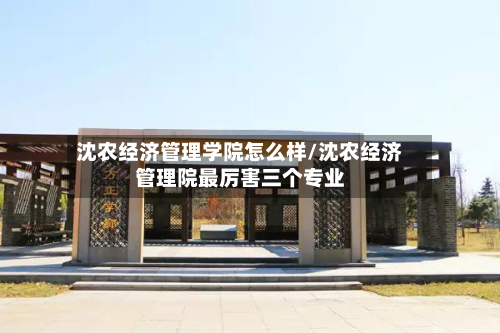 沈农经济管理学院怎么样/沈农经济管理院最厉害三个专业