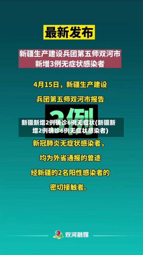 新疆新增2例确诊6例无症状(新疆新增2例确诊6例无症状感染者)-第2张图片