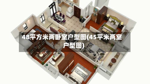 48平方米两卧室户型图(45平米两室户型图)