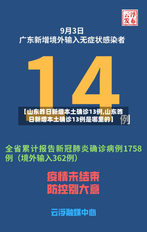 【山东昨日新增本土确诊13例,山东昨日新增本土确诊13例是哪里的】-第3张图片